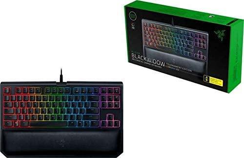 Razer Blackwidow Tournament Edition V2-Yellow - لوحة مفاتيح